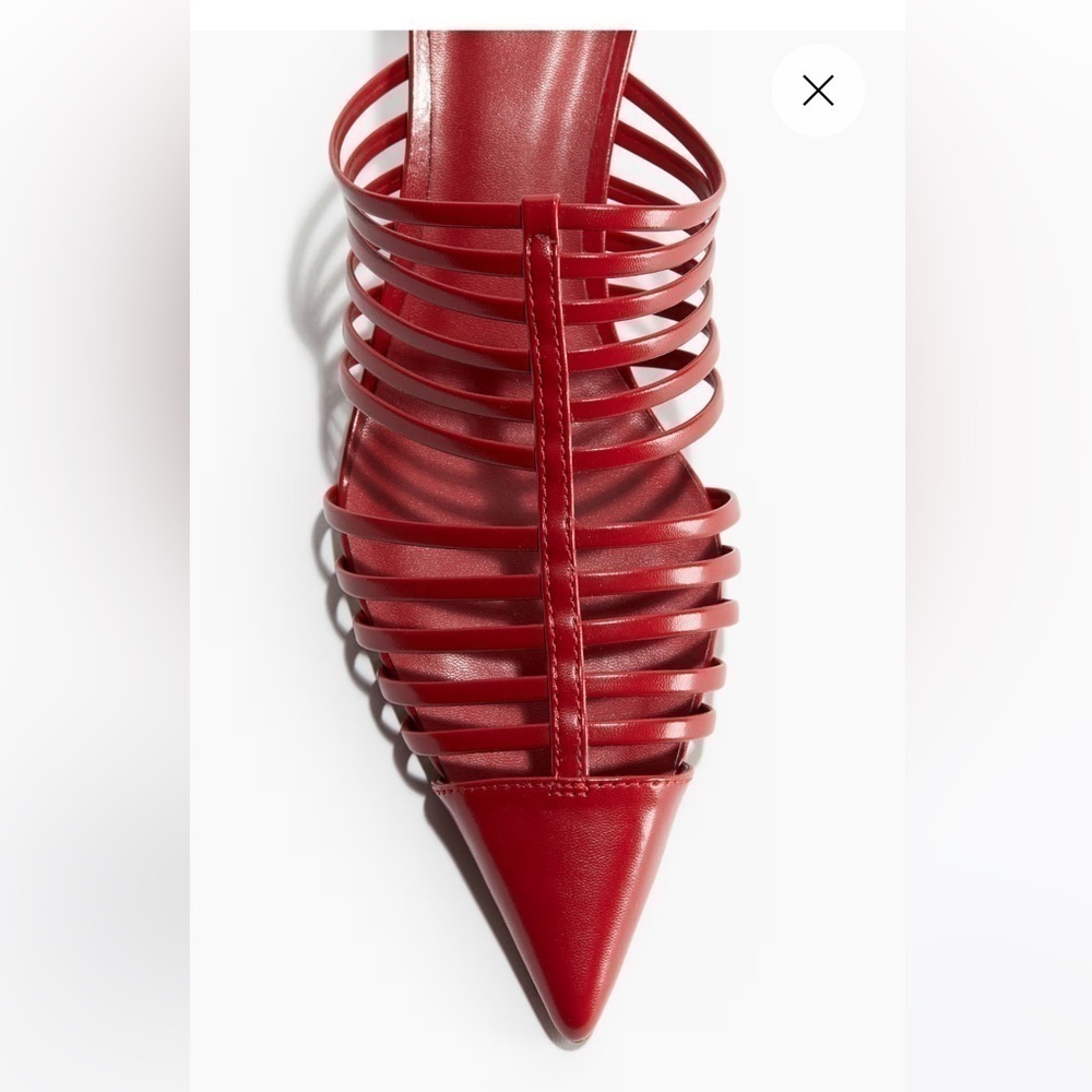 Red straps mules - Picture 3 of 13